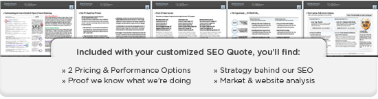 Sample SEO Quote